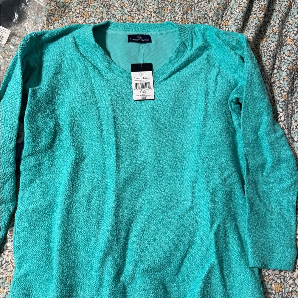 Lauren James shaggy sweater